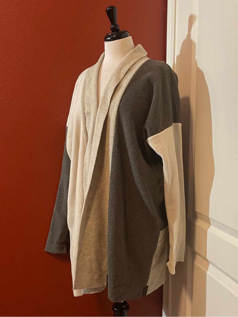 Henriette Steffensen Copenhagen Women’s Open Front No Waste Colorblock Cardigan